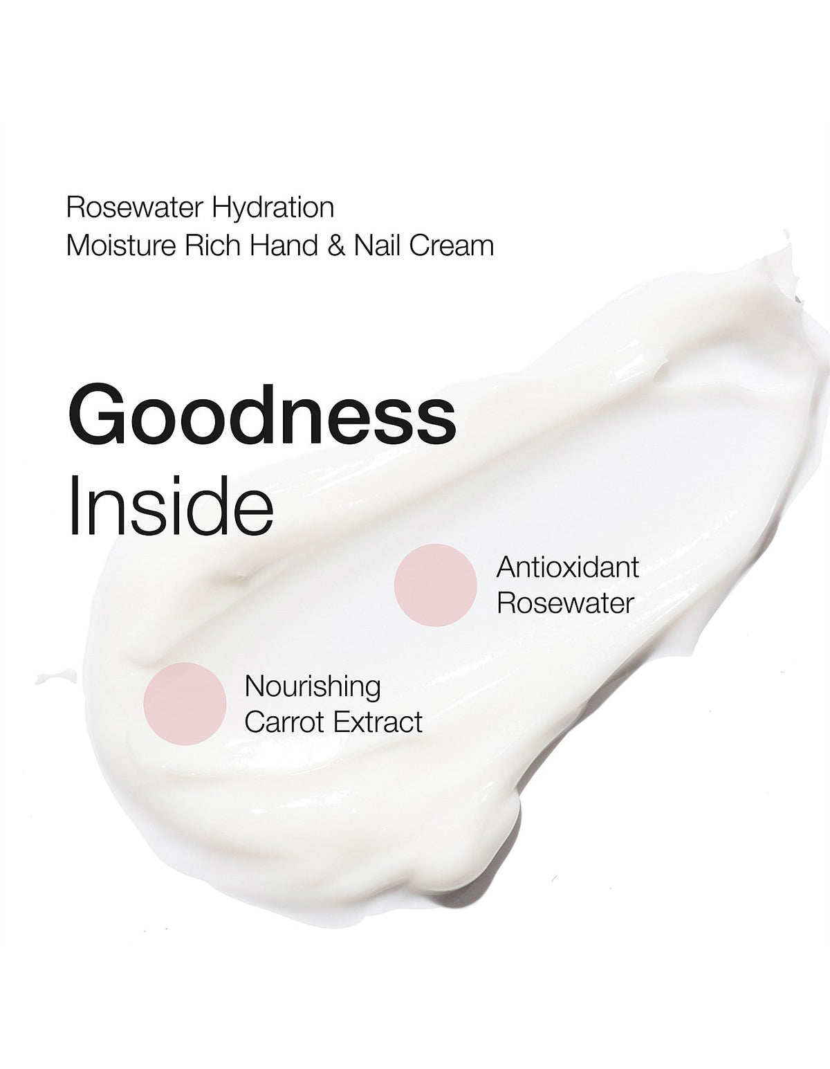 Rosewater Hydration Moisture Rich Hand & Nail Cream 100ml