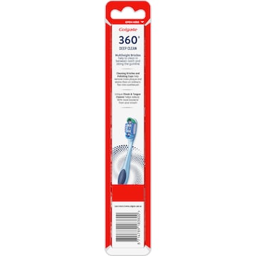 Colgate 360 Deep Clean Toothbrush Medium each