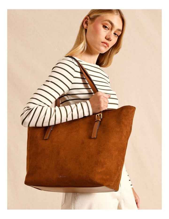 Marlo  Tote Bag in Tan