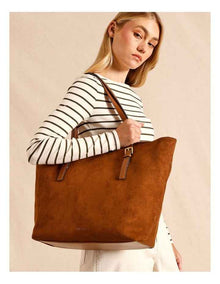 Marlo  Tote Bag in Tan