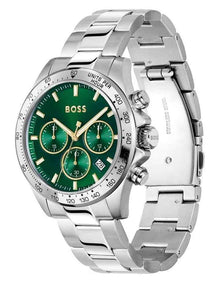 Hero Qtm Stainless Steel Watch in Green