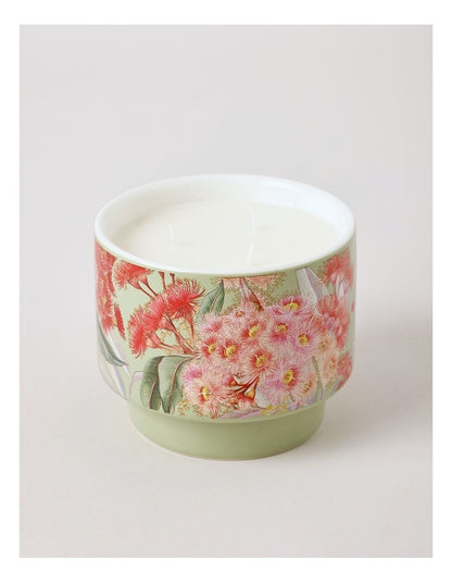 Flowering Gum Candle 350g in Green