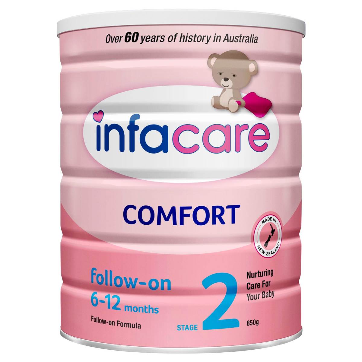 Infacare Comfort Follow On Stage 2 Infant Formula 6-12M 850g