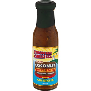 Byron Bay Chilli Co. Fiery Coconut Chilli Sauce 250mL