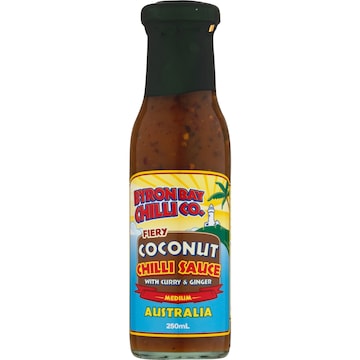 Byron Bay Chilli Co. Fiery Coconut Chilli Sauce 250mL