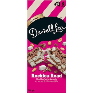 Darrell Lea Rocklea Road Chocolate 290g