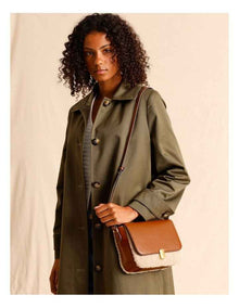 Imelda Crossbody Bag in Shearling
