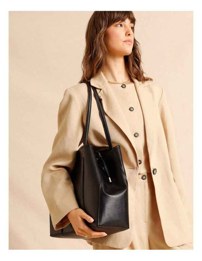 Christine Tote Bag in Black