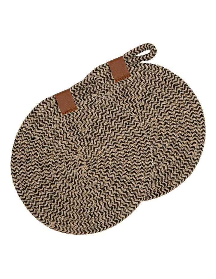 Nixon Trivet 2 Pack in Natural/Black