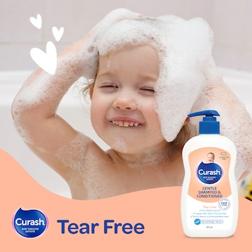Curash Gentle Baby Shampoo & Conditioner 400mL