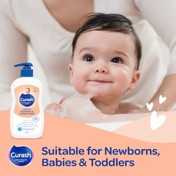 Curash Gentle Baby Shampoo & Conditioner 400mL