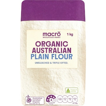 Macro Organic Plain Flour 1kg
