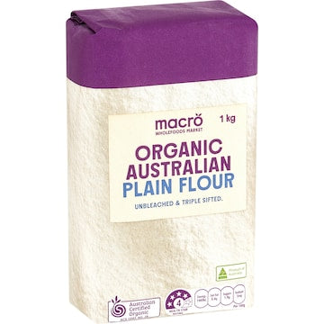Macro Organic Plain Flour 1kg
