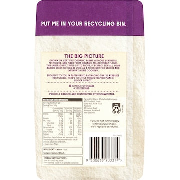 Macro Organic Plain Flour 1kg