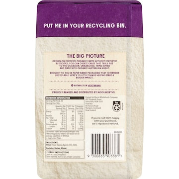 Macro Organic Self Raising Flour 1kg