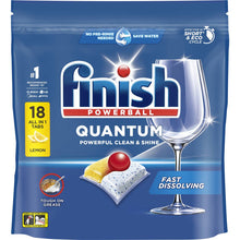 Finish Quantum Lemon Dishwashing Tablets 18 pack