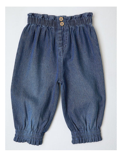 Scout Apple Top & Bottom Set in Blue