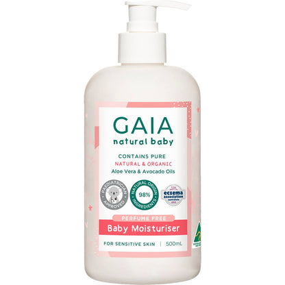 Gaia Natural Baby Moisturiser 500mL
