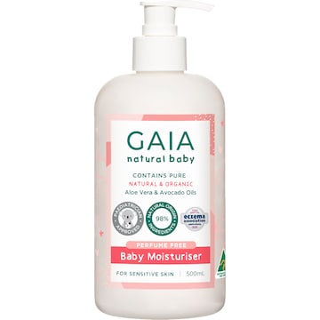 Gaia Natural Baby Moisturiser 500mL