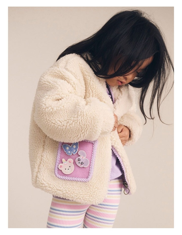 Orchid Made For Play Jacket in Beige