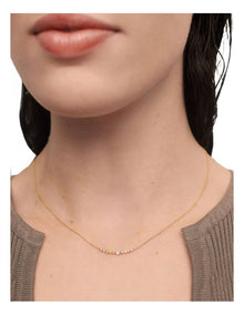 Lotus Necklace in Gold
