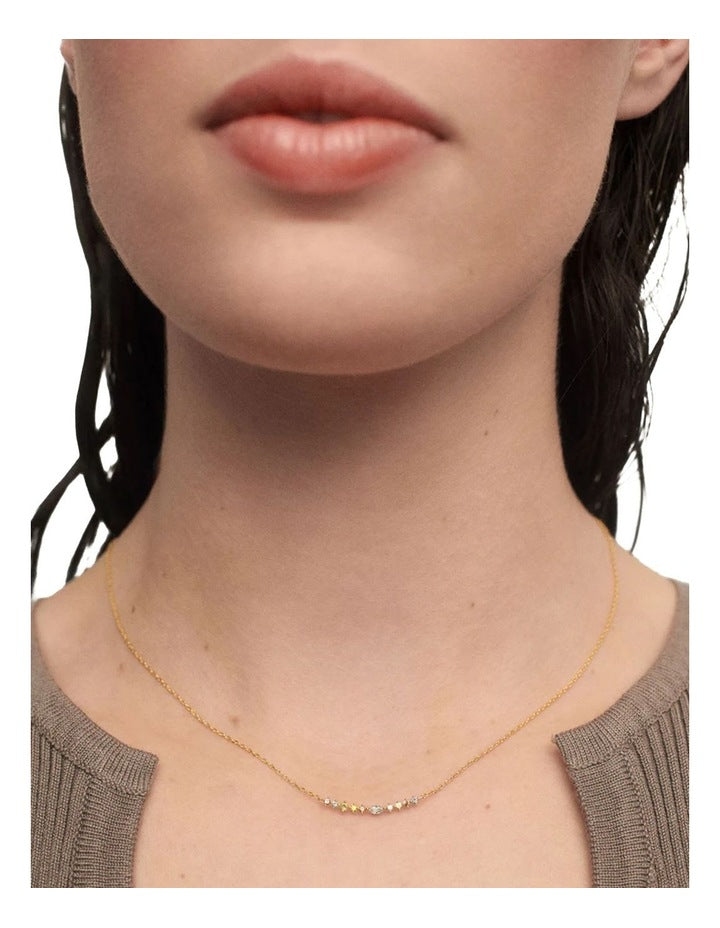 Lotus Necklace in Gold