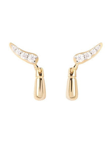 Kira Stud Earrings in Gold