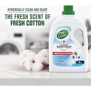 Pine O Cleen Laundry Sanitiser Fresh Cotton 2L