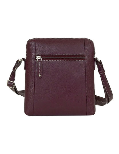 Luna Crossbody Bag in Wine