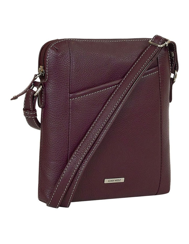 Luna Crossbody Bag in Wine