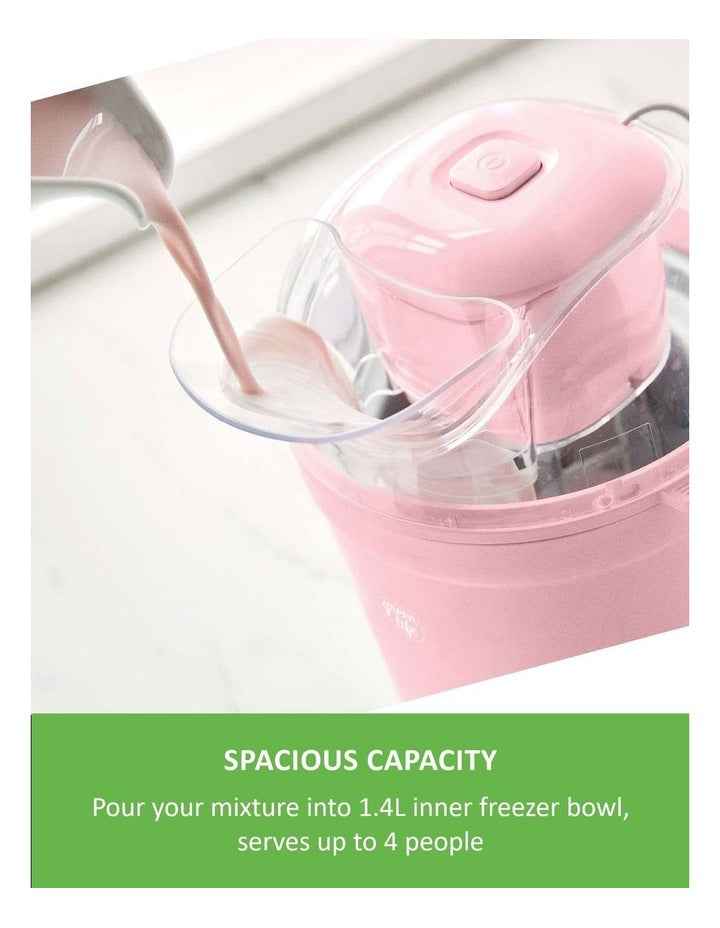Ice Cream Maker Pink PFAS-free coating
