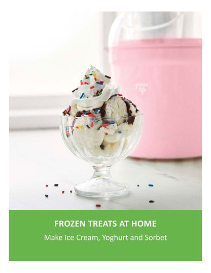 Ice Cream Maker Pink PFAS-free coating