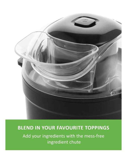 Ice Cream Maker Black PFAS-free coating