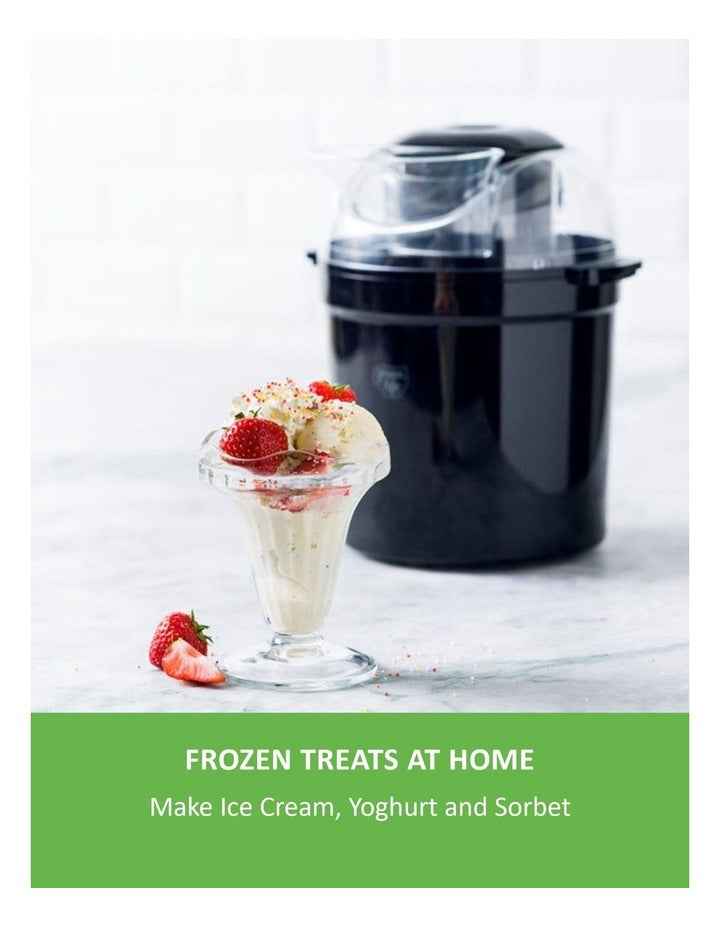 Ice Cream Maker Black PFAS-free coating