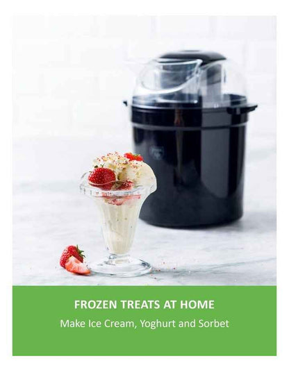 Ice Cream Maker Black PFAS-free coating