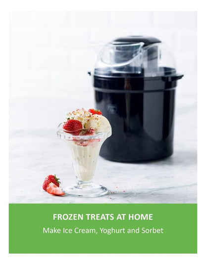 Ice Cream Maker Black PFAS-free coating