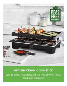 Family Fun Grill Black PFAS-free coating