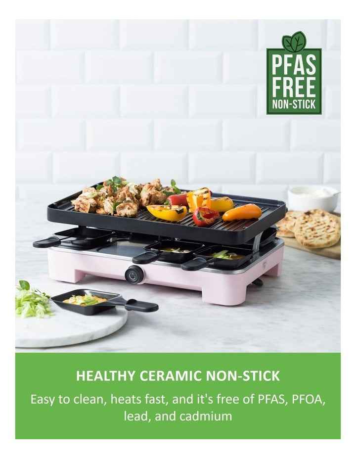 Family Fun Grill PFAS-free coating in Pink