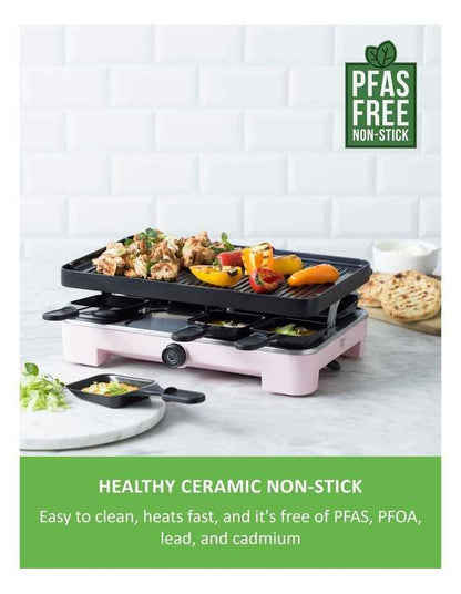 Family Fun Grill PFAS-free coating in Pink