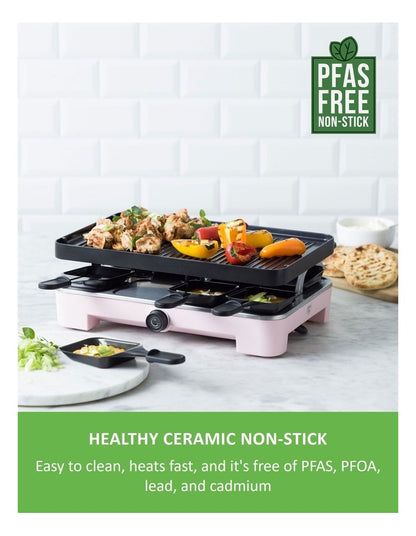 Family Fun Grill PFAS-free coating in Pink