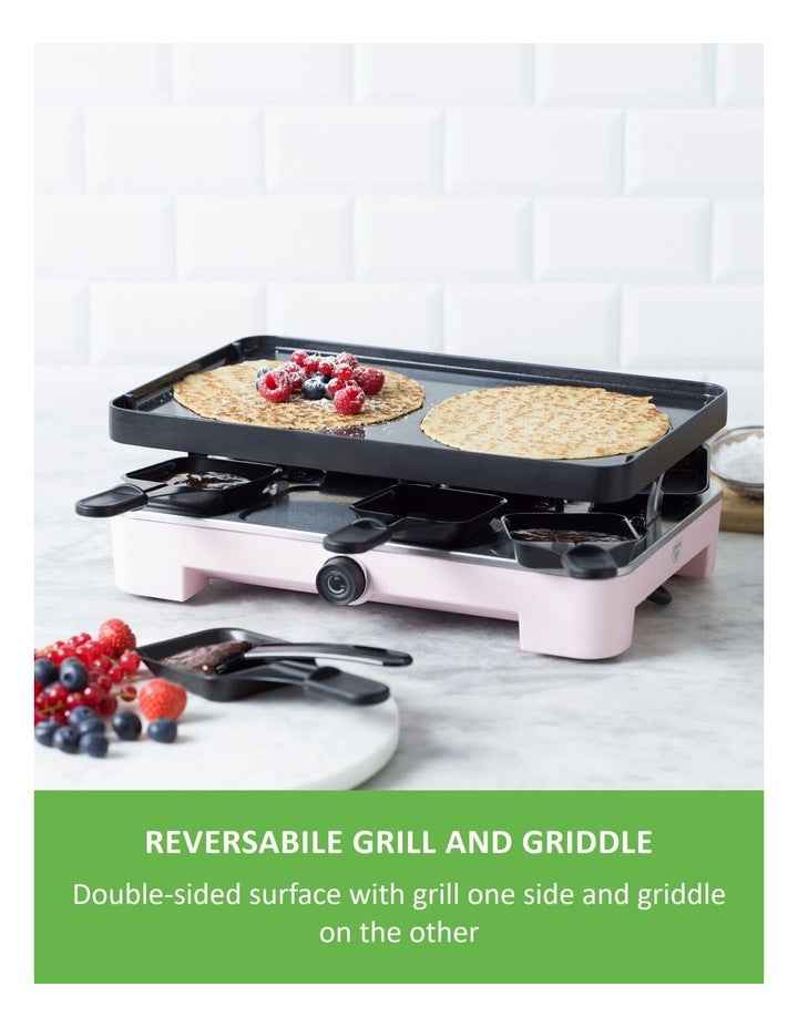 Family Fun Grill PFAS-free coating in Pink