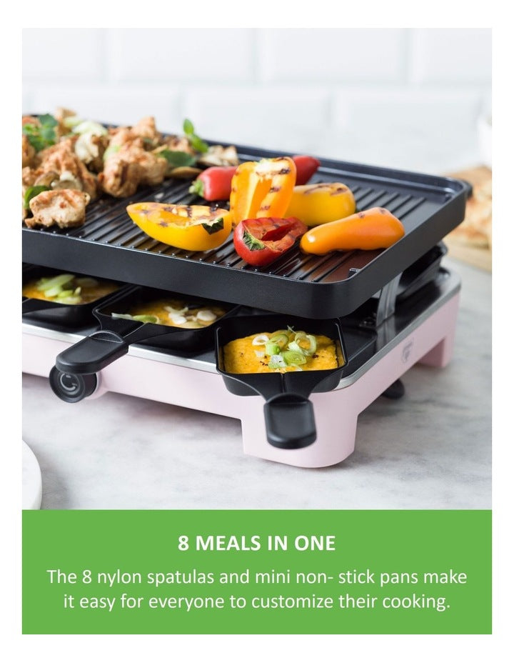 Family Fun Grill PFAS-free coating in Pink