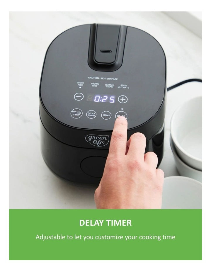 Rice Cooker 1.2L in Black