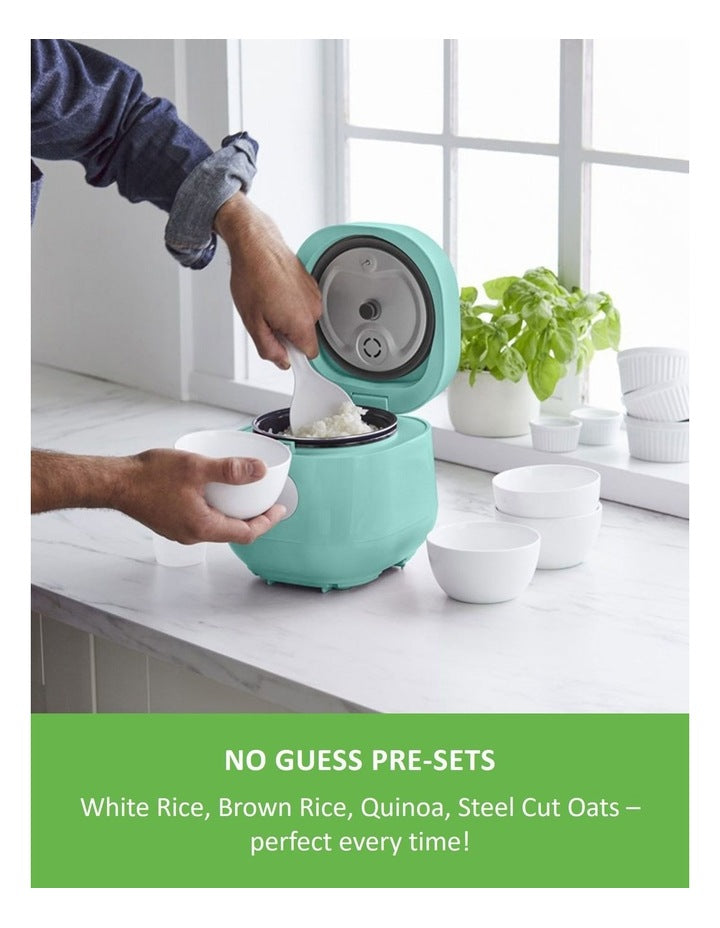 Rice Cooker Turquoise PFAS-free coating 1.2L