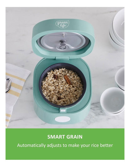 Rice Cooker Turquoise PFAS-free coating 1.2L
