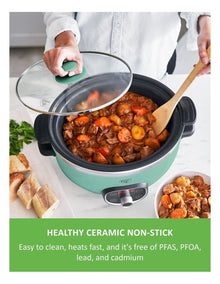Healthy Slow Cooker Duo in Turquoise