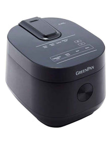 Rice Cooker 2L/8 cups PFAS-free ceramic non-stick in Black