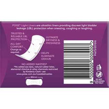 Poise Incontinence Liners Light 18 pack