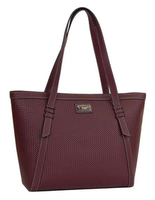 Helen Tote Bag in Merlot