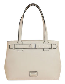 Janice Tote Bag in Stone